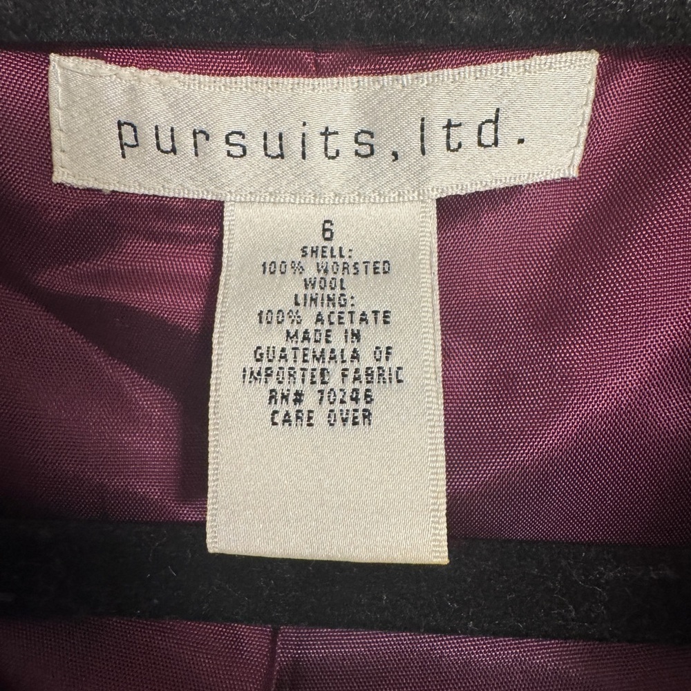 Pursuits, Ltd - Navy Zip-Up jacket - Picture 2 of 4